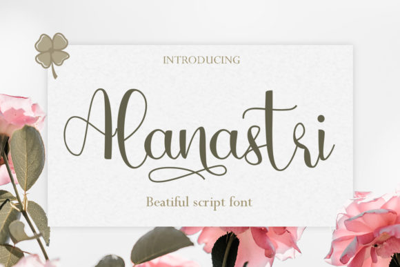 Alanastri: The Handwritten Font for Personalized Design