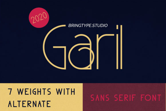 Garil: The Clean Sans Serif for Modern Design