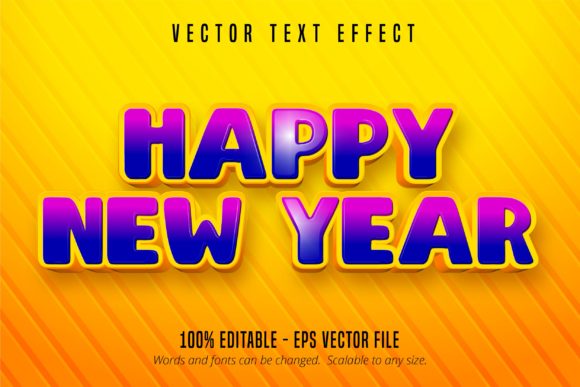 Happy New Year Text Effect: A Strategic Asset for Creative Workflows