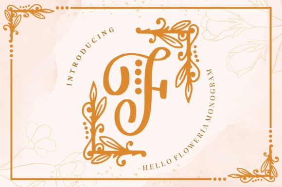 Hello Floweria: A Sweet Decorative Font for Creative Expression