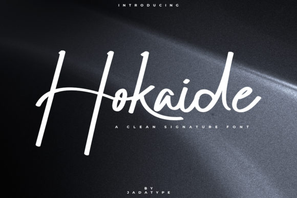 Hokaide: A Sophisticated Script Font for Creative and Professional Use