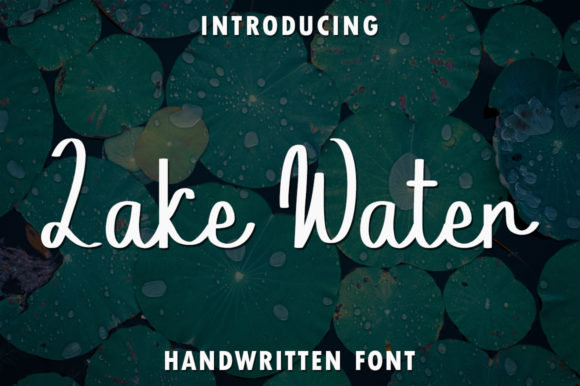 Lake Water: The Sweet Handwritten Font for Romantic Designs