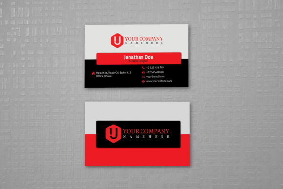 Red Black Business Card PSD Template: A Practical Review for Professionals