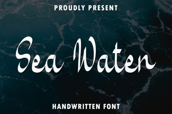 Sea Water: The Elegant Handwritten Font for Spectacular Designs