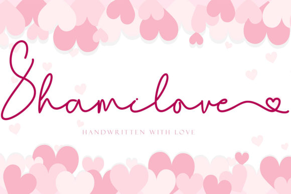 Shamilove Font: A Romantic Touch for Personalized Designs