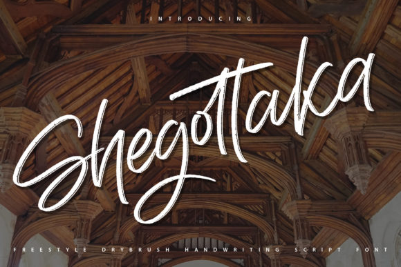 Shegottaka: A Trendy Handwritten Font for Modern Design