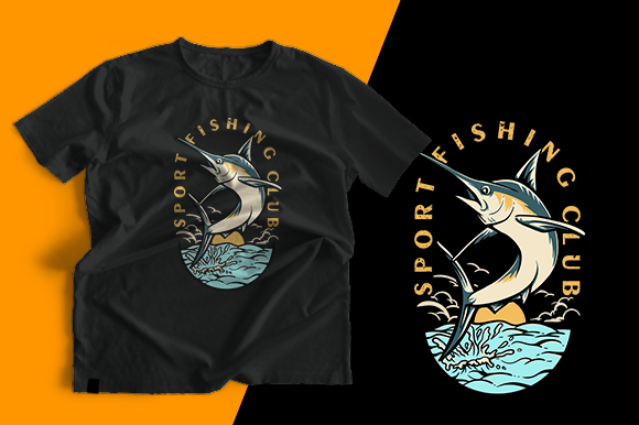 T-shirt Design - Sport Fishing Club: A Comprehensive Evaluation for Apparel Creators