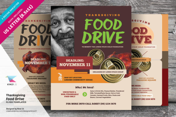 Thanksgiving Food Drive Flyer Templates: A Strategic Asset for Community Impact